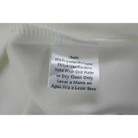 SYMPHONY white ladies dress size 3X - Picture 10 of 10